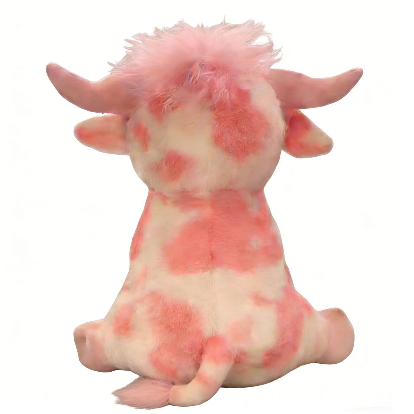 Pink Highland Cow Plush W/or W/out heart and rose.