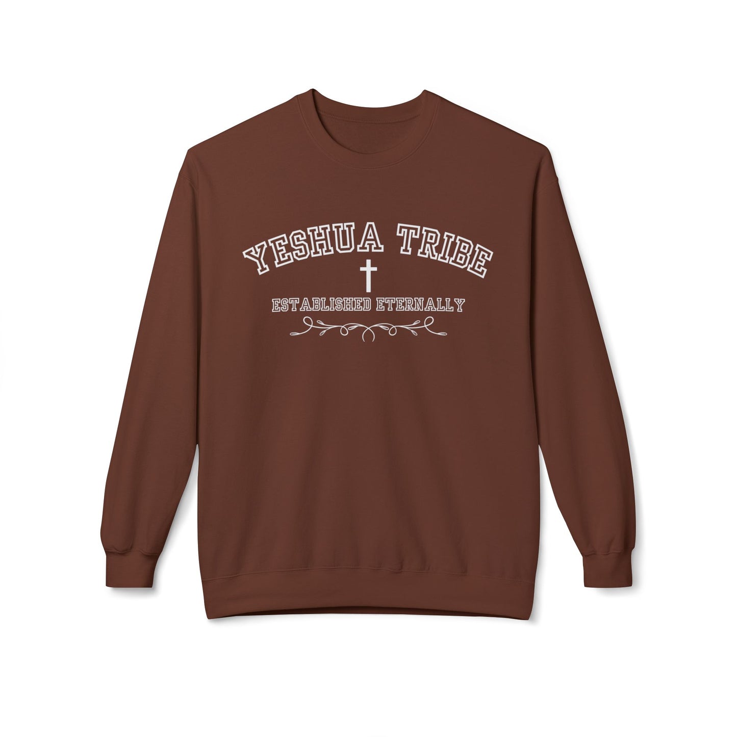 Yeshua Tribe Crewneck Sweatshirt — Established Eternally Christian Pullover