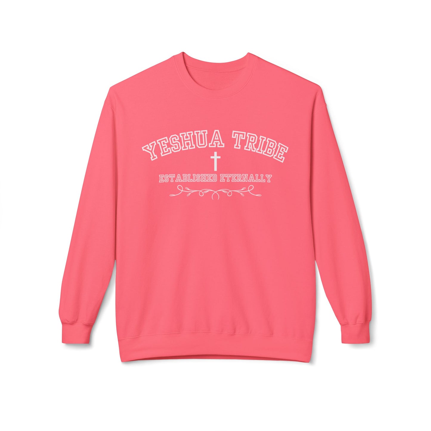Yeshua Tribe Crewneck Sweatshirt — Established Eternally Christian Pullover