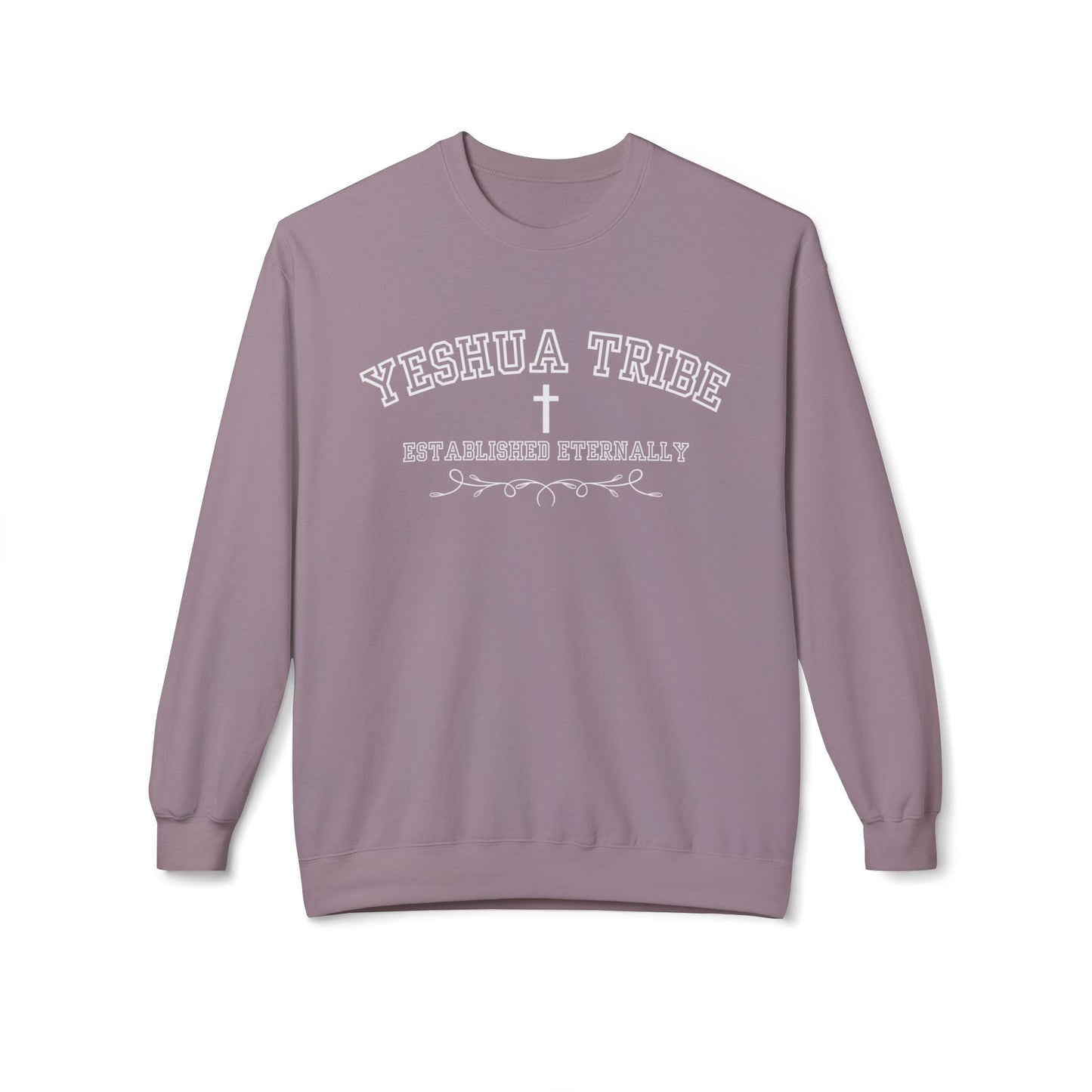 Yeshua Tribe Crewneck Sweatshirt — Established Eternally Christian Pullover